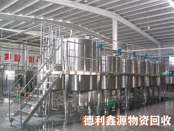 食品設(shè)備回收，食品廠回收，食品生產(chǎn)線回收